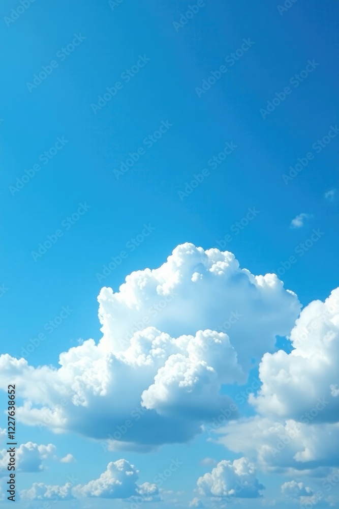 Clear blue sky with dark grey cumulus clouds gathering on the horizon, weather, blue sky, Clear blue sky with dark grey cumulus clouds gathering on the horizon, weather, blue sky,