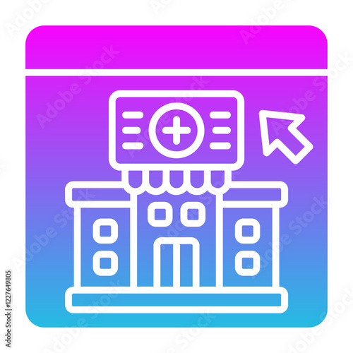 Online pharmacy Icon
