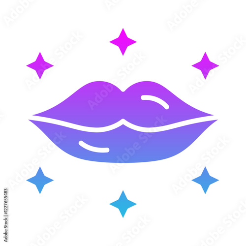 Lip makeup Icon