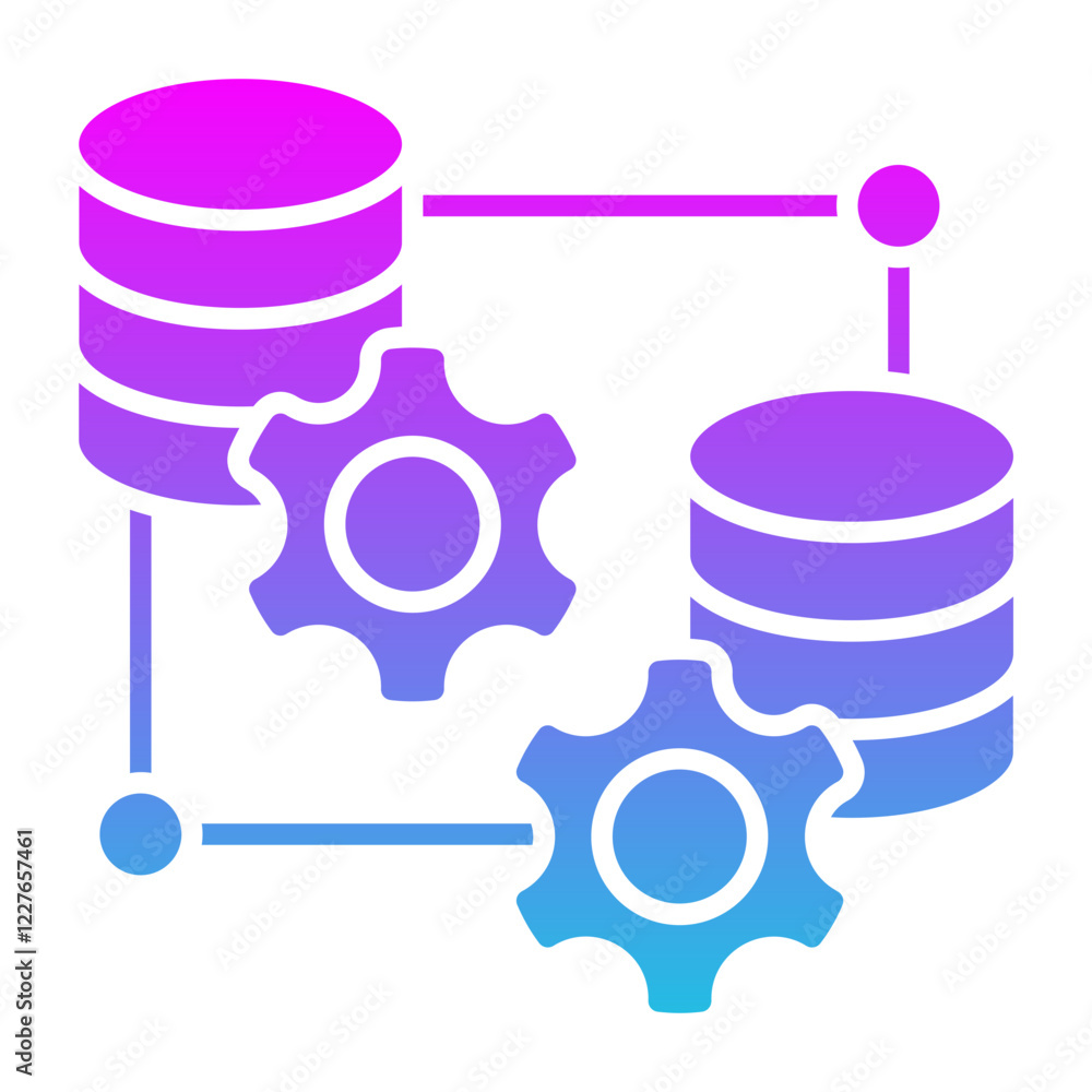 Data integration Icon Data integration Icon