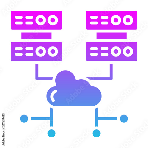 Cloud computing Icon