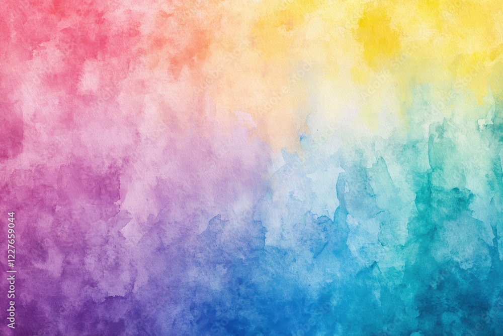 Fototapeta premium A soft pastel rainbow gradient background