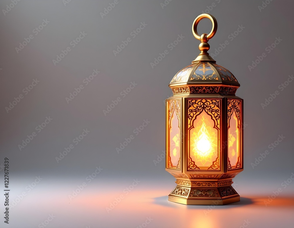 Elegant glowing lantern design Elegant glowing lantern design