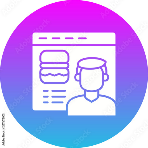 Food blogger Icon
