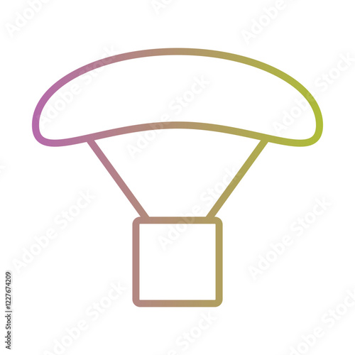 Paratrooper Icon Design