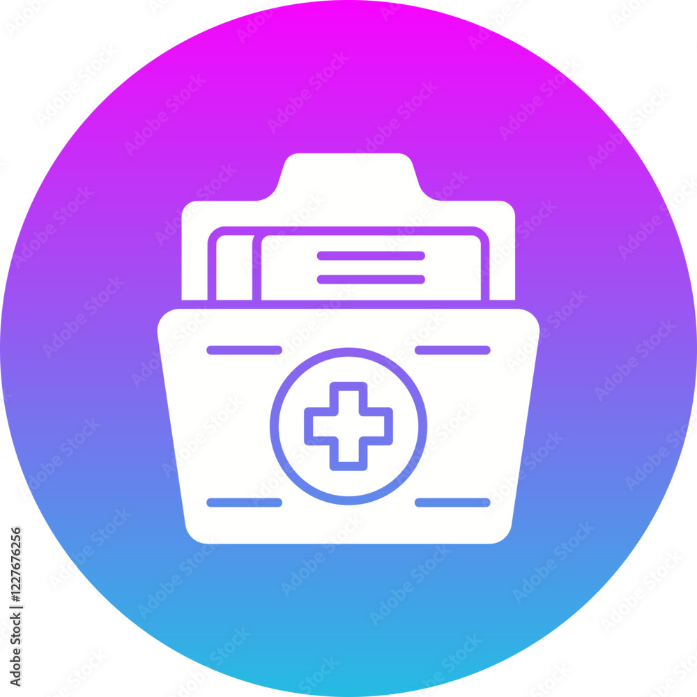 Medical file Icon Medical file Icon