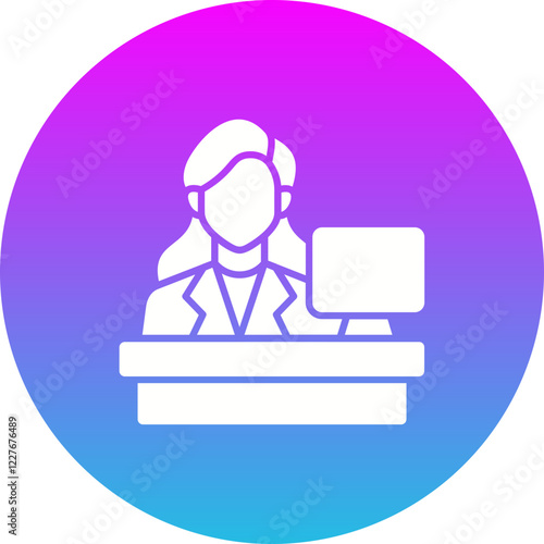 Receptionist Icon