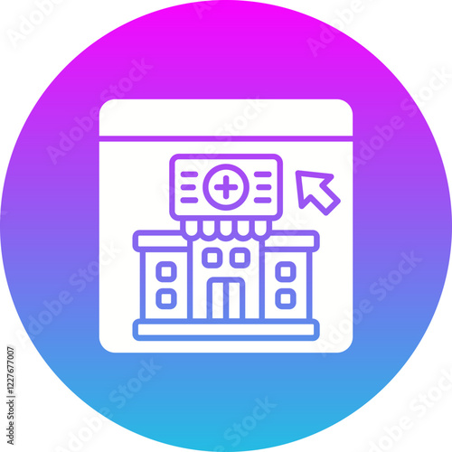 Online pharmacy Icon