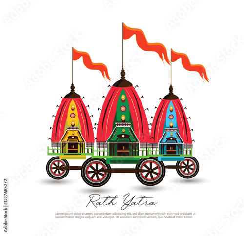 Rath Yatra festival (locally called Ratha Yatra) is based around the worship of Lord Jagannath, Balabhadra and Subhadra on Chariot