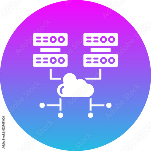 Cloud computing Icon