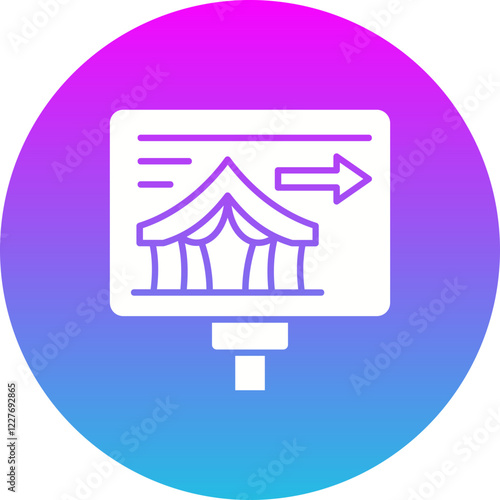 Camping zone Icon