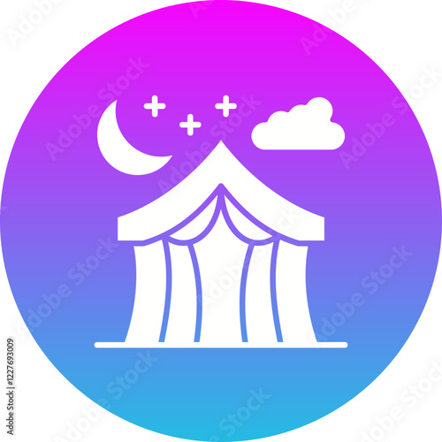 Night camp Icon