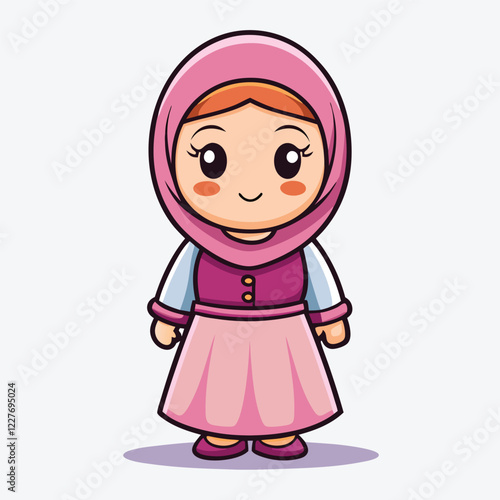 A Cute Muslim Girl