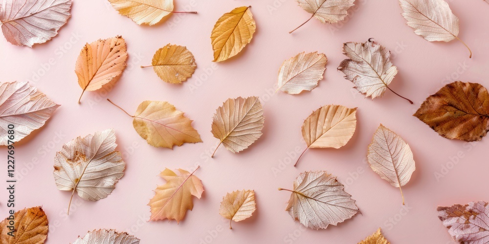 deco minimal realistic falling leaf pastel leaves arrangement blank empty vibrant soft warm seasonal festive backgrounds soft pink white deco minimal realistic falling leaf pastel leaves arrangement blank empty vibrant soft warm seasonal festive backgrounds soft pink white