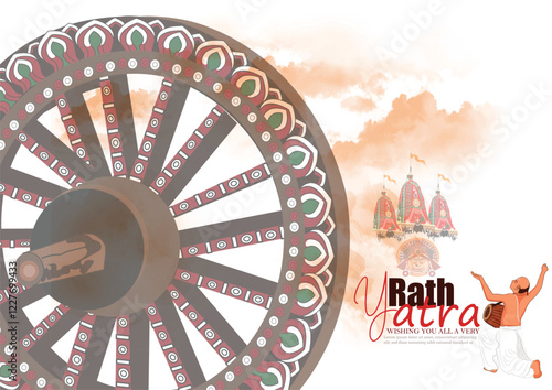 Rath Yatra festival (locally called Ratha Yatra) is based around the worship of Lord Jagannath, Balabhadra and Subhadra on Chariot