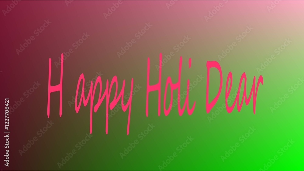 Fototapeta premium Happy h o l i dark green and dark pink beautiful background 