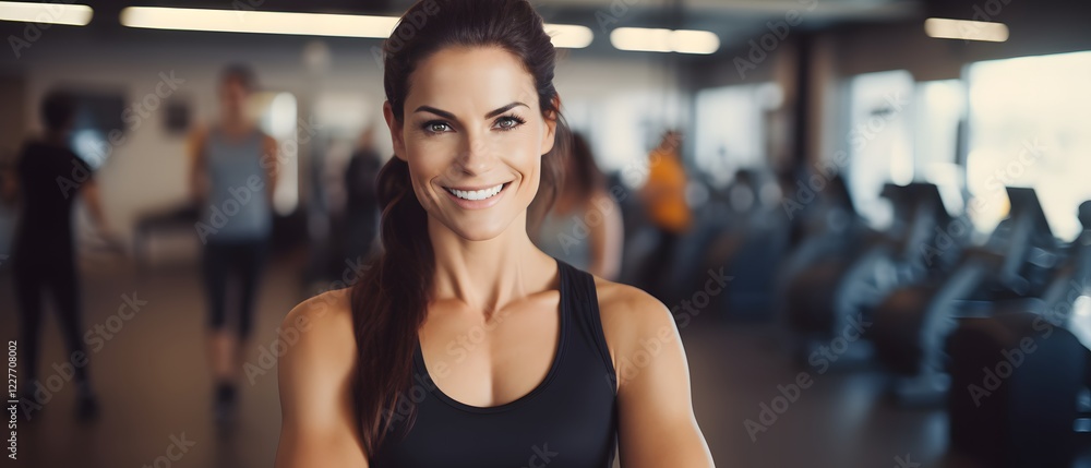 Fototapeta premium Fitness Coach