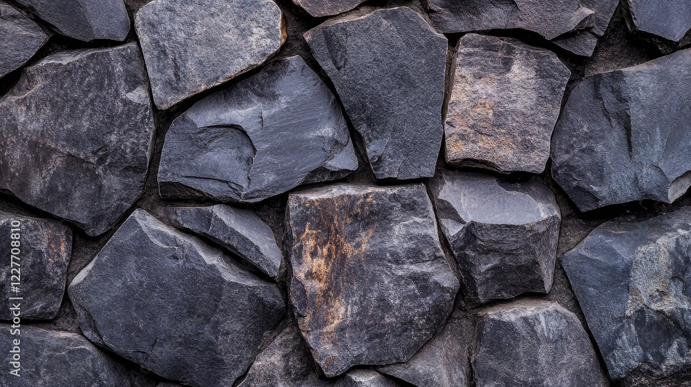 Gray black anthracite rustic stone wall texture seamless background with abstract grunge design and space for text or graphic elements Gray black anthracite rustic stone wall texture seamless background with abstract grunge design and space for text or graphic elements