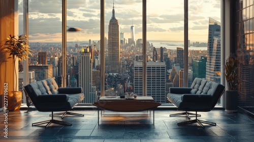 Luxury Apartment with Panoramic City View