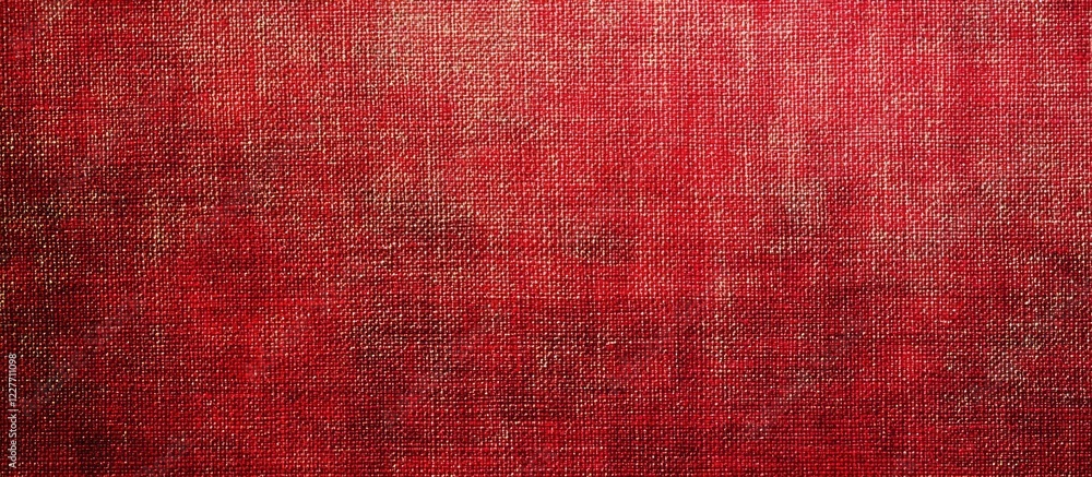 Fototapeta premium Rich Textured Red Fabric Background Ideal for Custom Text and Graphic Designs