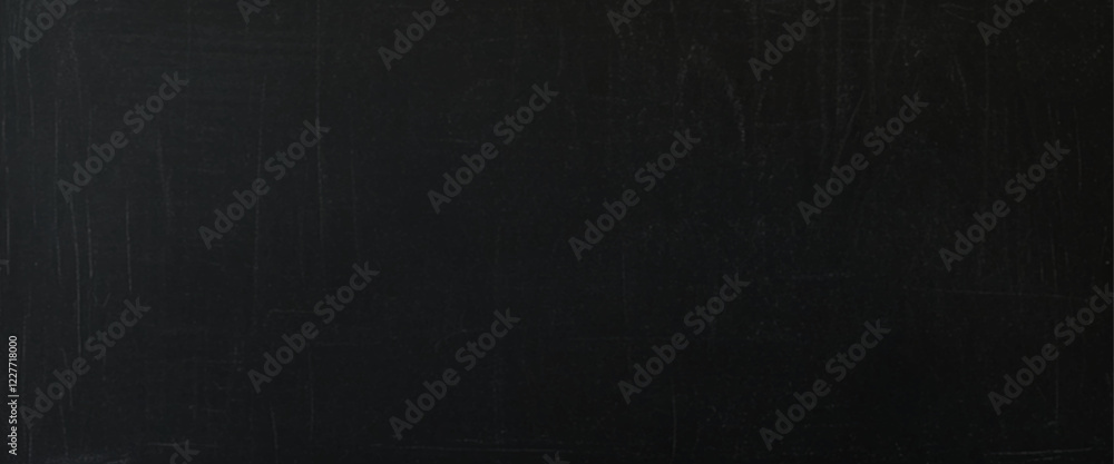Fototapeta premium Vector blank chalkboard or chalkboard texture backdrop.
