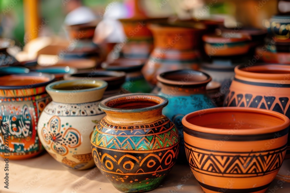 Ornate Blue Ceramic Vases with Intricate Geometric Patterns for Traditional Home Decor and Artistic Display Ornate Blue Ceramic Vases with Intricate Geometric Patterns for Traditional Home Decor and Artistic Display