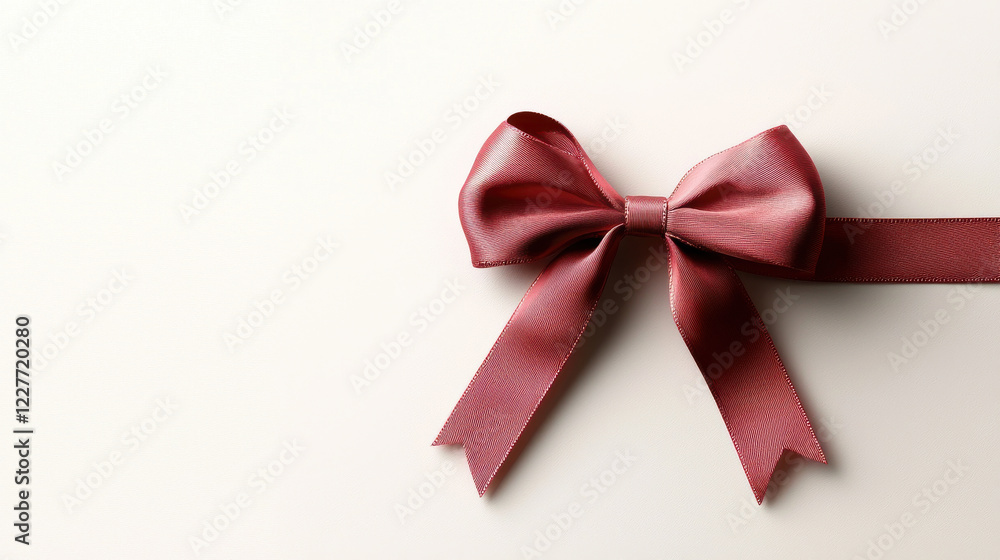 lifelike red satin bow with elegant tails, perfect for gift wrapping or decoration. Its smooth texture and vibrant color add touch of sophistication to any occasion lifelike red satin bow with elegant tails, perfect for gift wrapping or decoration. Its smooth texture and vibrant color add touch of sophistication to any occasion