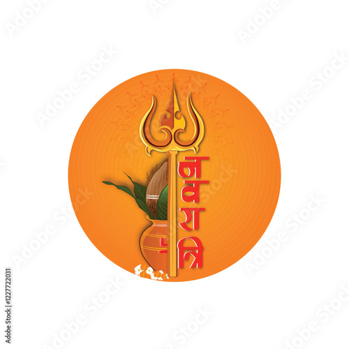 Creative Design of Happy Vesak Day Or Buddha Purnima Background for card,greeting,poster design