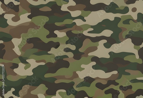 迷彩, ミリタリー, ファッション, 