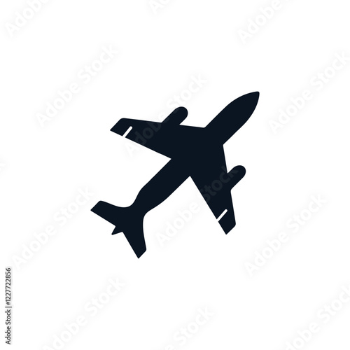 Vector Airplane Silhouette for Aviation Projects Graphic Design and Airplane Decor
Premium vector