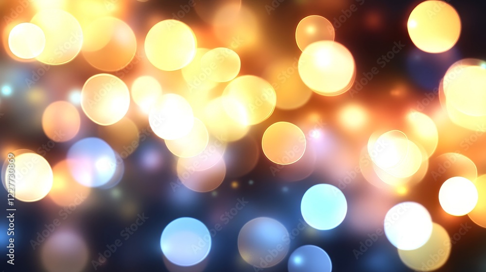Colorful bokeh lights create a vibrant atmosphere in a festive setting, enhancing the background scene Colorful bokeh lights create a vibrant atmosphere in a festive setting, enhancing the background scene