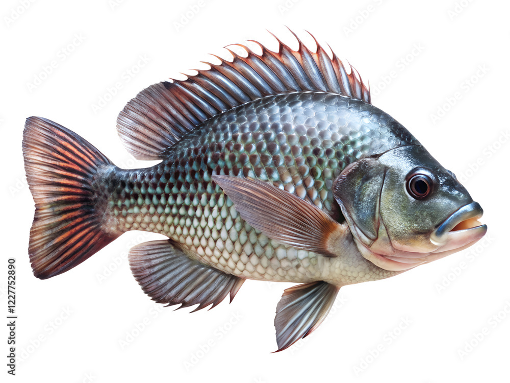 tilapia isolated on transparent background tilapia isolated on transparent background