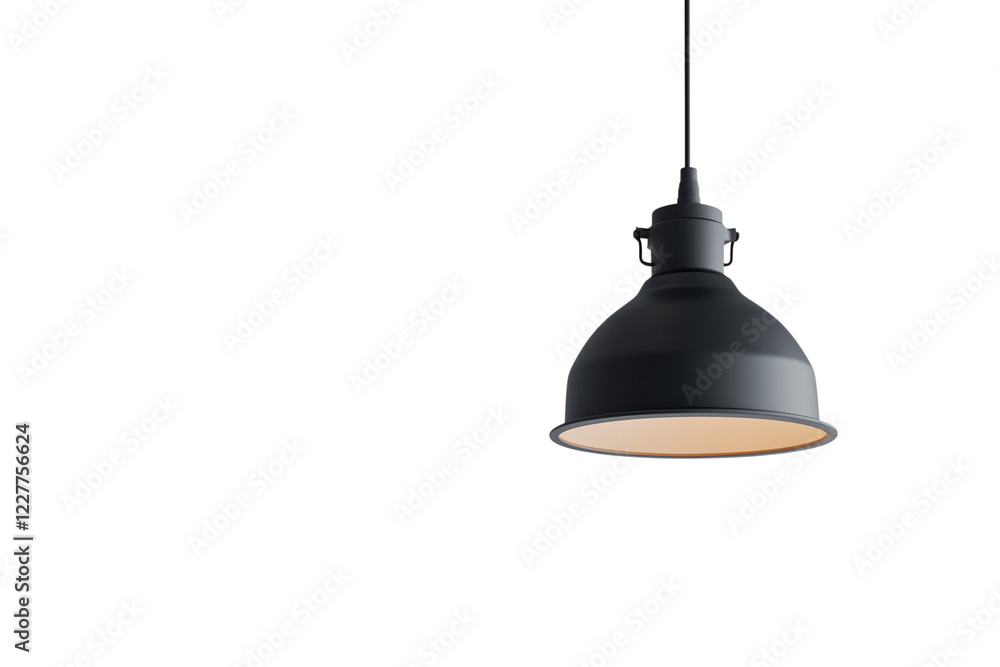 Obraz premium a hanging lamp isolated on a transparent background