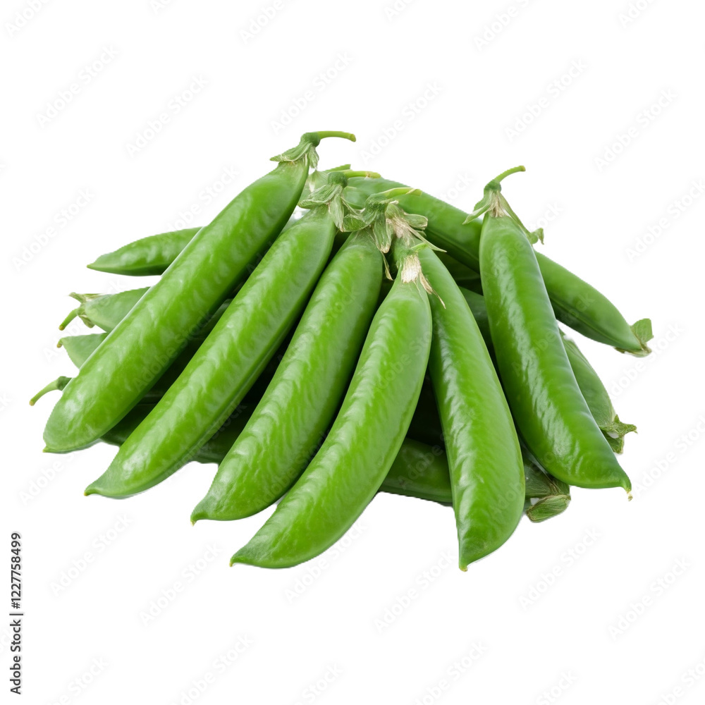 green beans isolated on white green beans isolated on white
