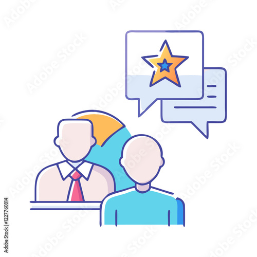 expert opinion icon, expert opinion vector illustration-simple illustration of expert opinion, perfect for expert opinion logos and icons