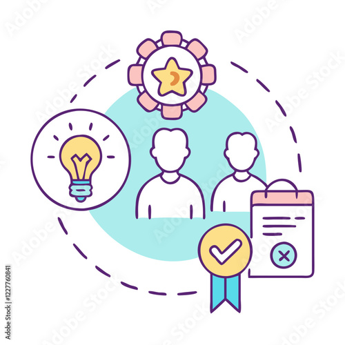 expert opinion icon, expert opinion vector illustration-simple illustration of expert opinion, perfect for expert opinion logos and icons