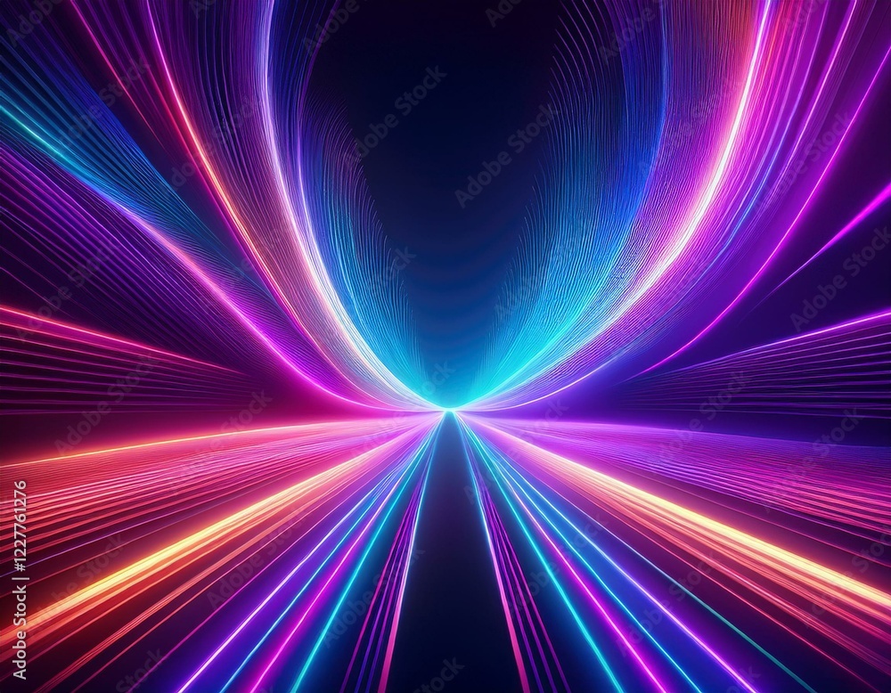 abstract futuristic colorful background ultraviolet glowing lines of light abstract futuristic colorful background ultraviolet glowing lines of light