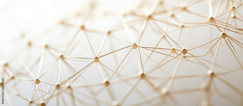 Abstract Network Connection Background with Interconnected Nodes and Empty Space for Text in Soft Neutral Tones Abstract Network Connection Background with Interconnected Nodes and Empty Space for Text in Soft Neutral Tones