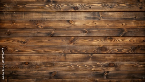 Dark Brown Rustic Wooden Planks Background Texture Image photo