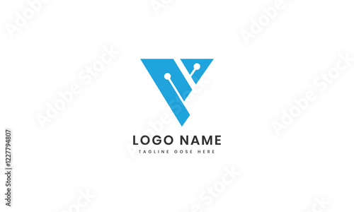 shape v logo design Free Download shape v logo design - GFXLoad