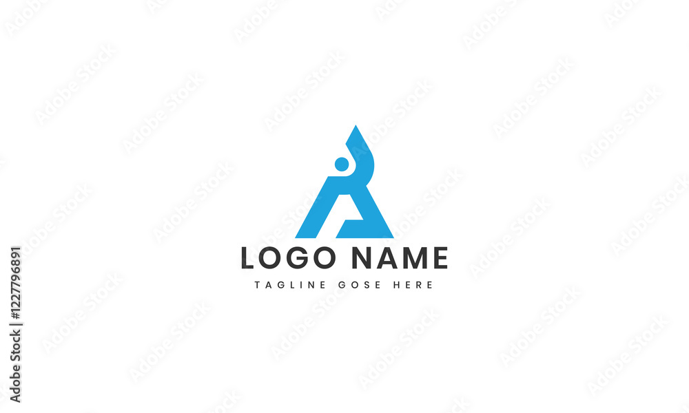 Abstract a r logo Abstract a r logo