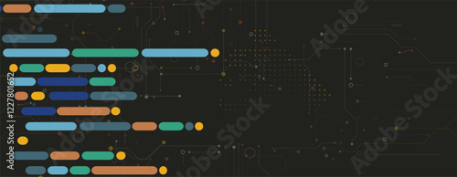 Abstract patterns in the language of machines