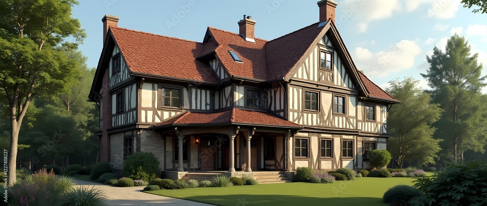 Norman style house Norman style house