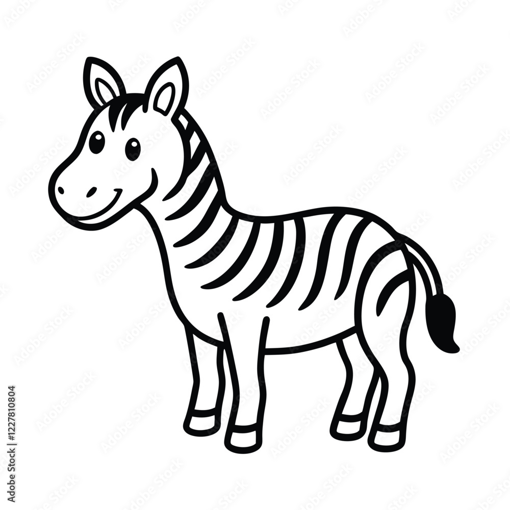 zebra vector illustration