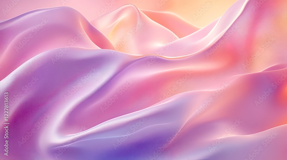 Obraz premium Heart Pattern Design Pastel Background for Branding and Social Media