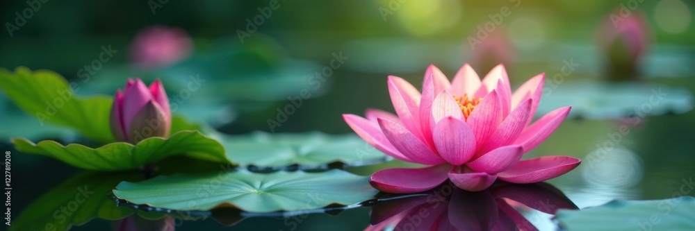 delicate lotus bloom float , pure, gentle delicate lotus bloom float , pure, gentle