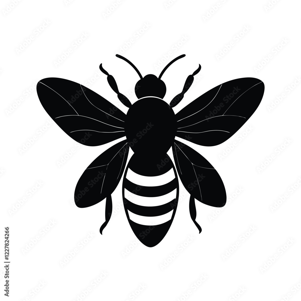 Obraz premium bee and flower