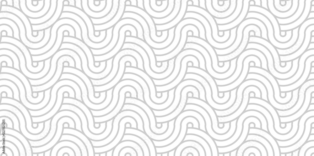 Overlapping Pattern with Transform Effect. Abstract Pattern wave lines gray spiral fabric vector white background. seamless fabric geomatics overlapping create retro line backdrop pattern.
Overlapping Pattern with Transform Effect. Abstract Pattern wave lines gray spiral fabric vector white background. seamless fabric geomatics overlapping create retro line backdrop pattern.