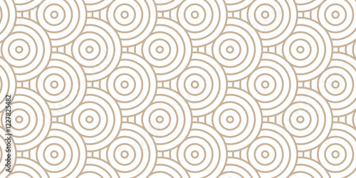 Overlapping Pattern with Transform Effect. Abstract Pattern wave lines wood color spiral fabric vector white background. seamless fabric geomatics overlapping create retro line backdrop pattern.	
