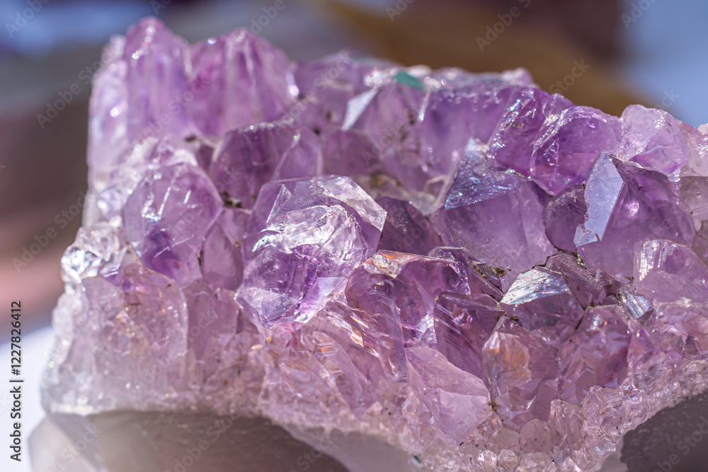Fototapeta premium Amethyst Raw Crystal
